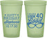 Custom Birthday 22 oz Glow In The Dark Cups - 40th | 20048