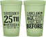 Custom Birthday 22 oz Glow In The Dark Cups - 25th | 20054