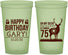 Custom Birthday 22 oz Glow In The Dark Cups - 75th Hunting | 20063