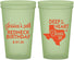Custom Birthday 22 oz Glow In The Dark Cups - 30th Redneck Texas | 20072