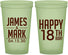 Custom Birthday 22 oz Glow In The Dark Cups - 18th | 20074