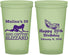 Custom Birthday 22 oz Glow In The Dark Cups - 20th Mardi Gras | 20084