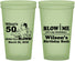Custom Birthday 22 oz Glow In The Dark Cups - 50th | 20085