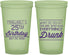 Custom Birthday 22 oz Glow In The Dark Cups - 25th | 20093