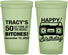 Custom Birthday 22 oz Glow In The Dark Cups - 50th Cassette Tape | 20118