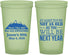 Custom Birthday 22 oz Glow In The Dark Cups - 40th Over The Hill | 20121