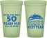 Custom Birthday 22 oz Glow In The Dark Cups - 50th Over The Hill | 20124