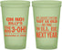 Custom Birthday 22 oz Glow In The Dark Cups - 30th Big 3 Oh | 20125