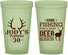 Custom Birthday 22 oz Glow In The Dark Cups - 30th Deer Season | 20127