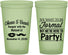 Custom Birthday 22 oz Glow In The Dark Cups - Cheers Beers Formal | 20133