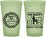 Custom Birthday 22 oz Glow In The Dark Cups - 25th Smack Ass | 20138