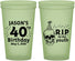 Custom Birthday 22 oz Glow In The Dark Cups - 40th Rip Youth | 20141