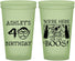 Custom Birthday 22 oz Glow In The Dark Cups - 40th Halloween | 20145