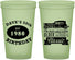 Custom Birthday 22 oz Glow In The Dark Cups - 50th Classic Car | 20156