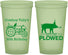 Custom Birthday 22 oz Glow In The Dark Cups - 30th Get Plowed | 20166