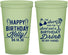 Custom Birthday 22 oz Glow In The Dark Cups - Sun Sand Drink Hand | 20202