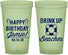 Custom Birthday 22 oz Glow In The Dark Cups - Drink Up Beaches | 20207