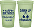 Custom Birthday 22 oz Glow In The Dark Cups - Drink Up Beaches | 20208