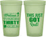 Custom Birthday 22 oz Glow In The Dark Cups - 30th | 20213