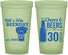 Custom Birthday 22 oz Glow In The Dark Cups - 30th | 20215