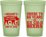 Custom Birthday 22 oz Glow In The Dark Cups - 60th Barbeque Bbq | 20217