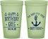 Custom Birthday 22 oz Glow In The Dark Cups - Oh Ship Nautical | 20238