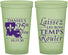 Custom Birthday 22 oz Glow In The Dark Cups - 25th Mardi Gras | 20245