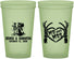 Custom Wedding 22 oz Glow In The Dark Cups - Mr And Mrs Skeleton | 204