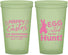 Custom Easter 22 oz Glow In The Dark Cups - Eggcited For Hunt Bunny | 210002