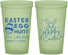 Custom Easter 22 oz Glow In The Dark Cups - Egg Hunt Bunny | 210005