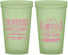 Custom Easter 22 oz Glow In The Dark Cups - Eggcited For Hunt Bunny | 210006