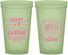 Custom Easter 22 oz Glow In The Dark Cups - Born To Hunt Bunny | 210007