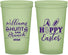 Custom Easter 22 oz Glow In The Dark Cups - Hoppy Bunny Eggs | 210012
