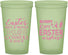 Custom Easter 22 oz Glow In The Dark Cups - Bunny Kisses Eggs | 210014
