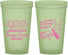 Custom Easter 22 oz Glow In The Dark Cups - Bunny Needs A Beer | 210018