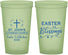 Custom Easter 22 oz Glow In The Dark Cups - Easter Blessings Church | 210029