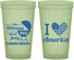 Custom 4th Of July 22 oz Glow In The Dark Cups - Barbecue Bbq | 220007