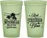 Custom 4th Of July 22 oz Glow In The Dark Cups - Beach Stars Stripes | 220020