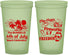 Custom 4th Of July 22 oz Glow In The Dark Cups - Fireworks Beach | 220026