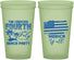 Custom 4th Of July 22 oz Glow In The Dark Cups - Beach Merica Yall | 220027