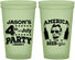 Custom 4th Of July 22 oz Glow In The Dark Cups - Bbq Lincoln | 220036