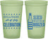 Custom 4th Of July 22 oz Glow In The Dark Cups - Red White Booze | 220043