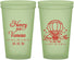 Custom Wedding 22 oz Glow In The Dark Cups - Hot Air Balloon | 225