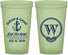 Custom Wedding 22 oz Glow In The Dark Cups - Monogram Nautical | 226