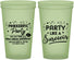 Custom Awareness 22 oz Glow In The Dark Cups - Party Like A Survivor | 230003