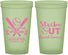 Custom Awareness 22 oz Glow In The Dark Cups - Baseball Strick Out | 230016