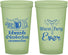 Custom Oktoberfest 22 oz Glow In The Dark Cups - Wurst Party Ever | 240008
