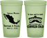 Custom Wedding 22 oz Glow In The Dark Cups - Cerveza Mexico | 241