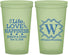 Custom Wedding 22 oz Glow In The Dark Cups - Life Love Happiness | 248