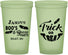 Custom Halloween 22 oz Glow In The Dark Cups - Trick Or Treat | 250002